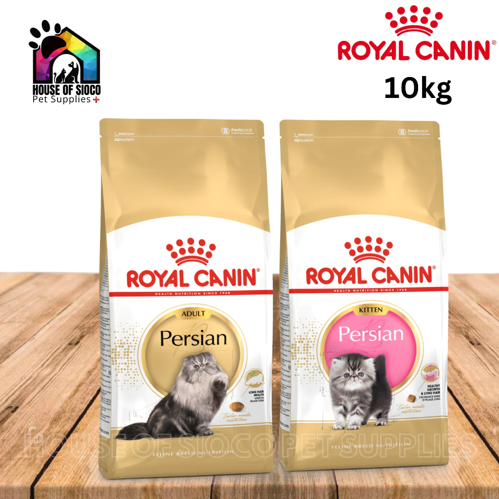 Royal Canin Persian Adult & Kitten (10kg) Dry Cat Food - Feline Breed Nutrition