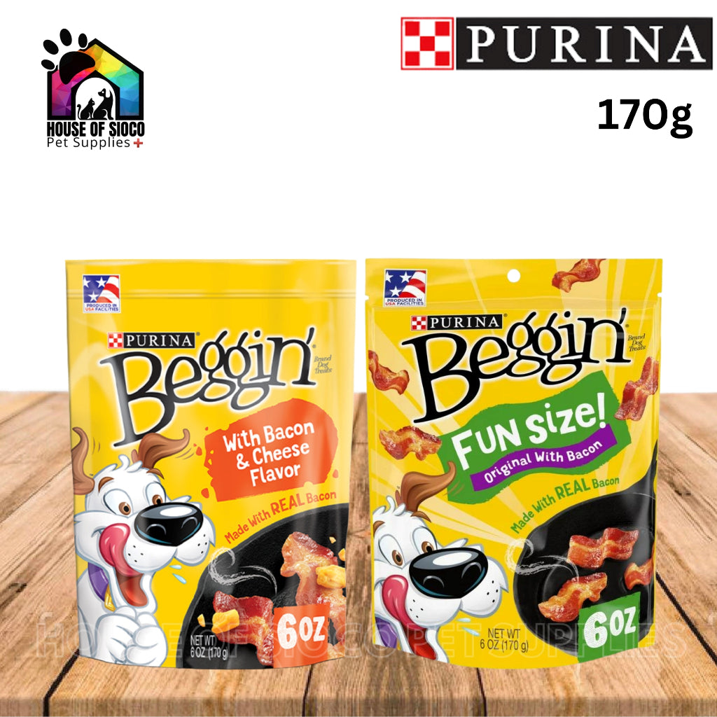 Purina Beggin Bacon Dog Treats 170g