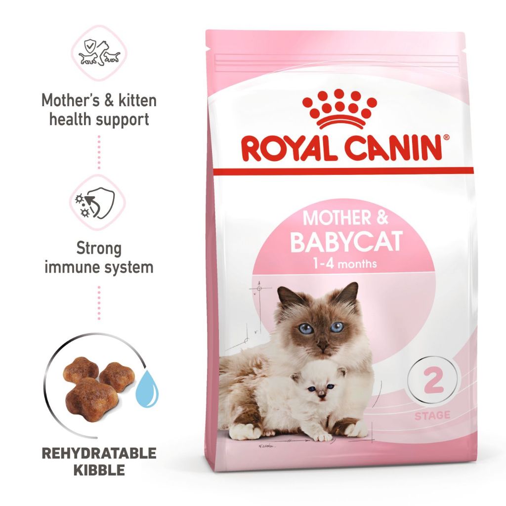 Royal Canin Mother & Babycat (400g) Dry Cat Food - Feline Health Nutrition