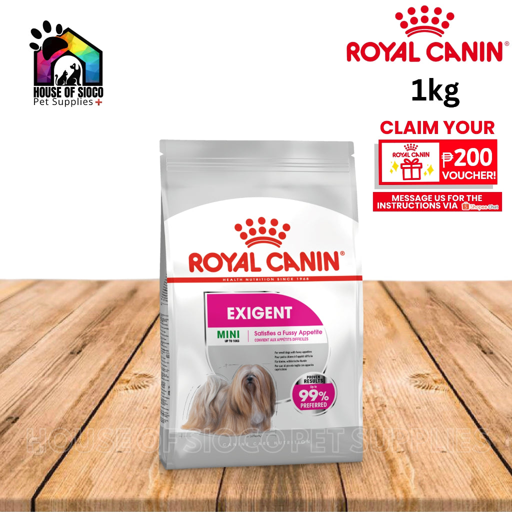 Royal Canin Mini Exigent (1kg) Adult Dry Dog Food - Canine Care Nutrition