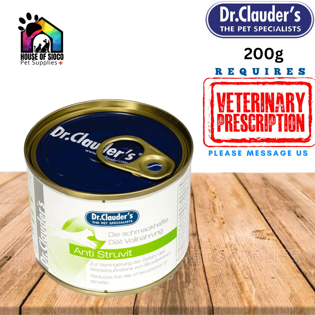 Dr. Clauder's Urinary Diet Anti Struvit Wet Food For Cats 200g (PRESCRIPTION REQUIRED)