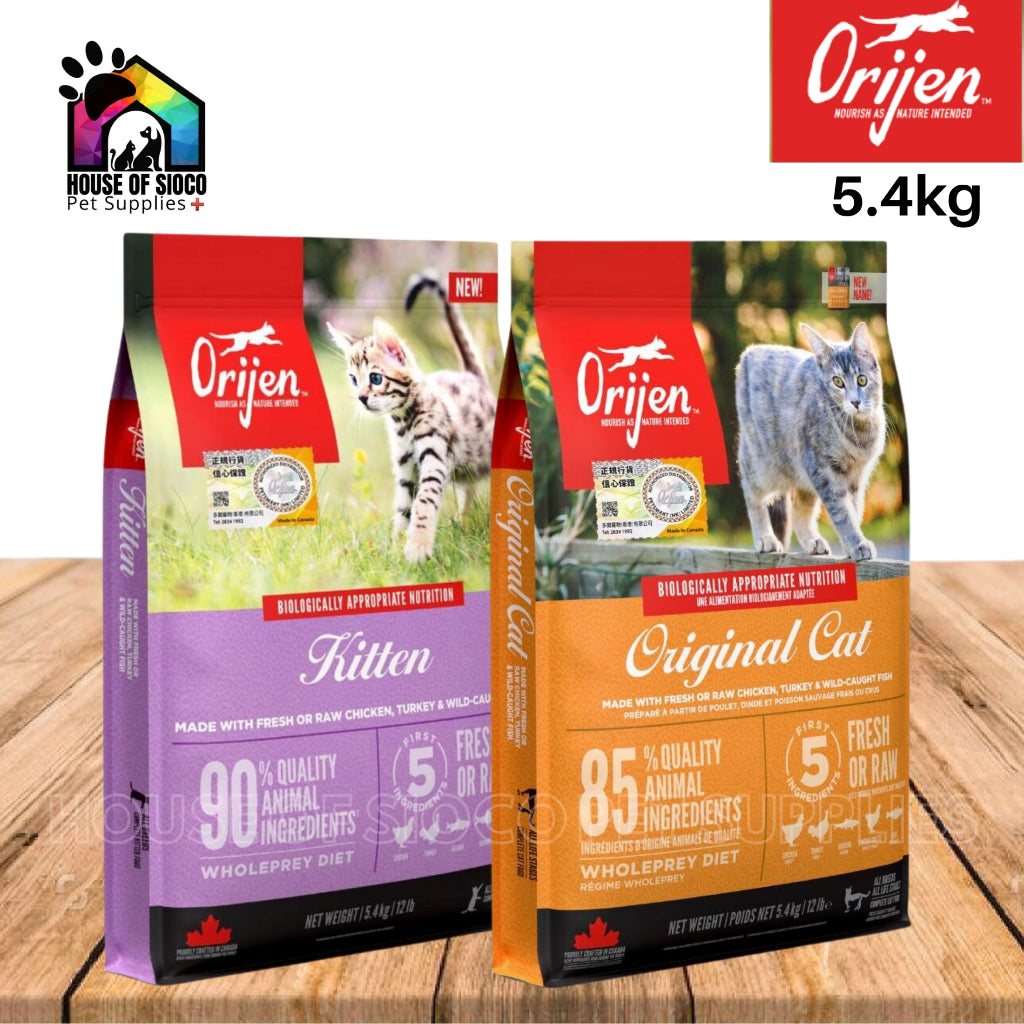 Orijen Cat & Kitten Dry Food 5.4kg