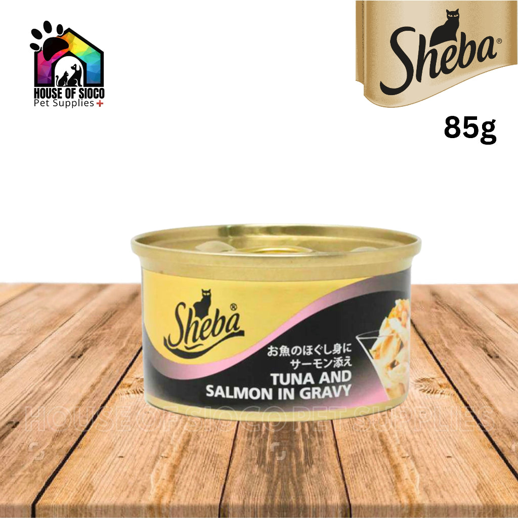 Sheba Adult Wet Cat Food In Can 85g