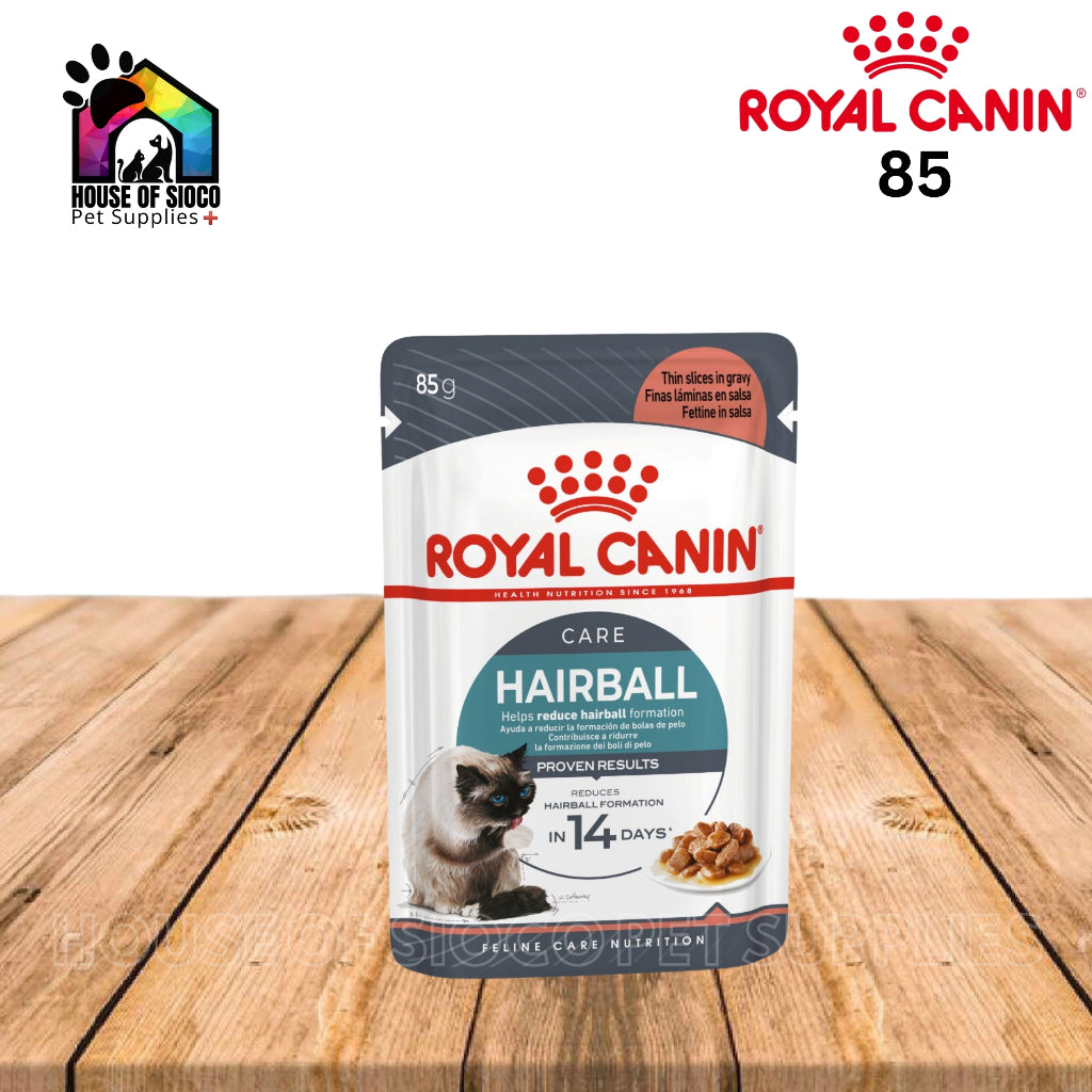 Royal Canin Hairball Care Gravy (85g) Adult Wet Cat Food - Feline Care Nutrition