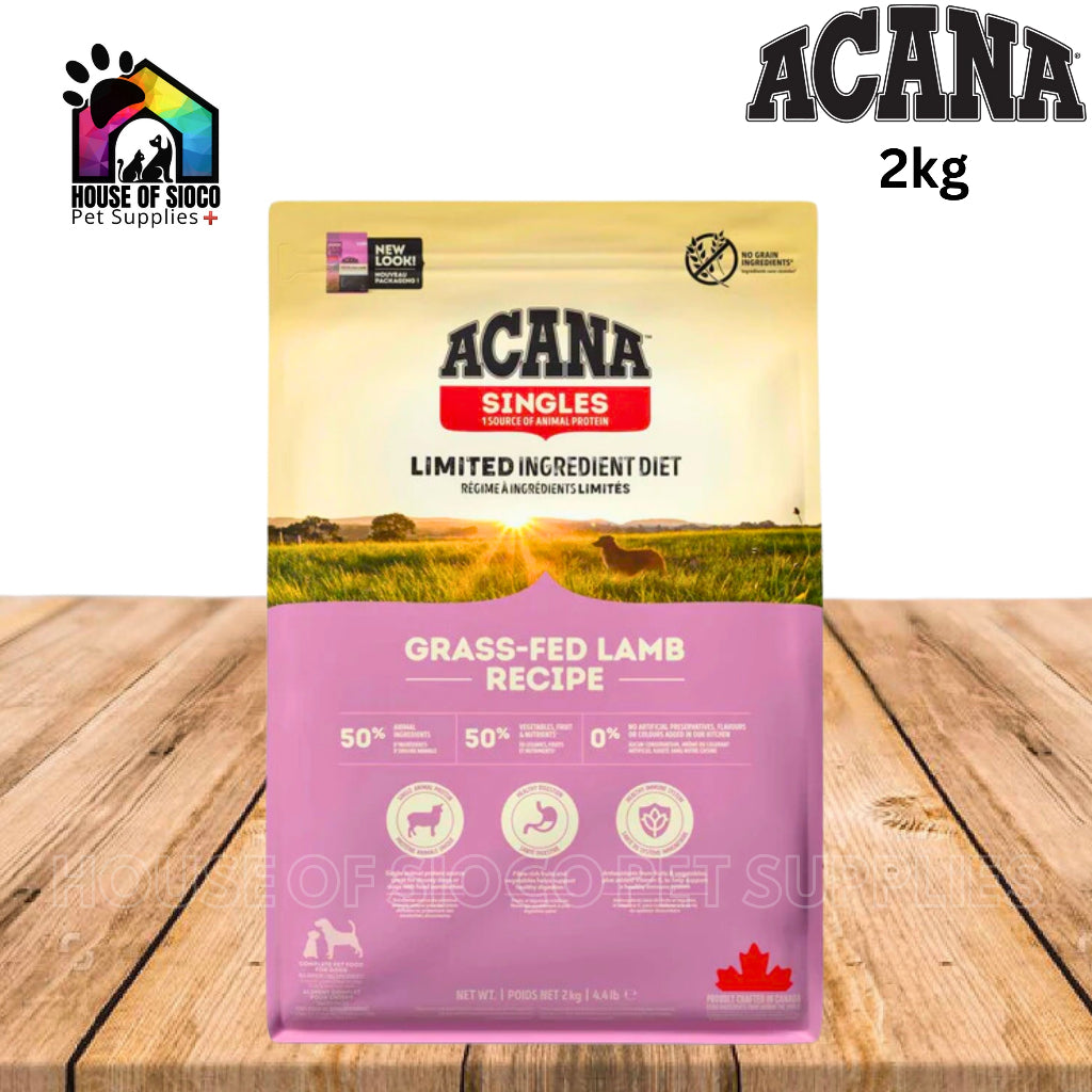 Acana Grass-Fed Lamb Dry Dog Food 2kg