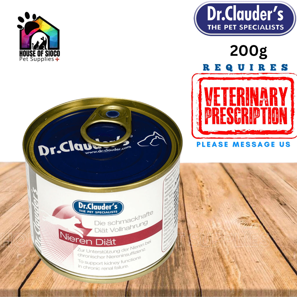 Dr. Clauder's Renal Support Diet Wet Food For Cats 200g (PRESCRIPTION REQUIRED)