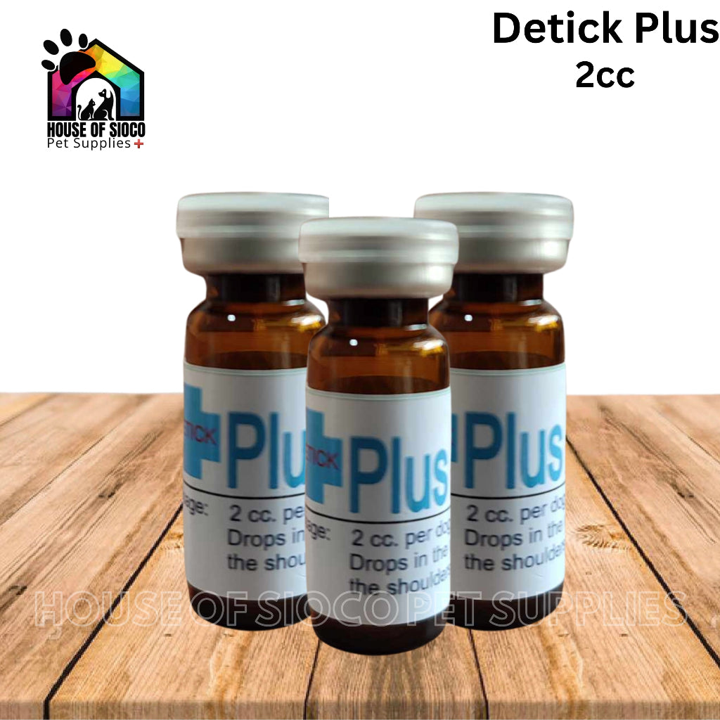 Detick Plus 1cc & 2cc (Anti-tick spot-on solution)