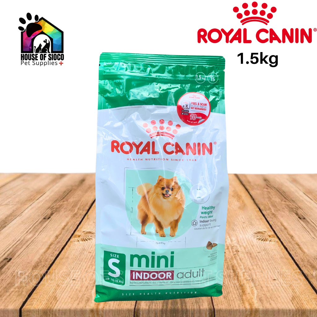 Royal Canin Mini Indoor Adult (1.5kg) Dry Dog Food - Size Health Nutrition