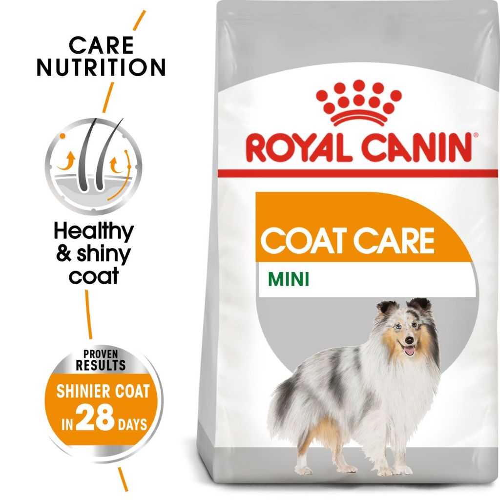 Royal Canin Mini Coat Care (1kg) Adult Dry Dog Food - Canine Care Nutrition