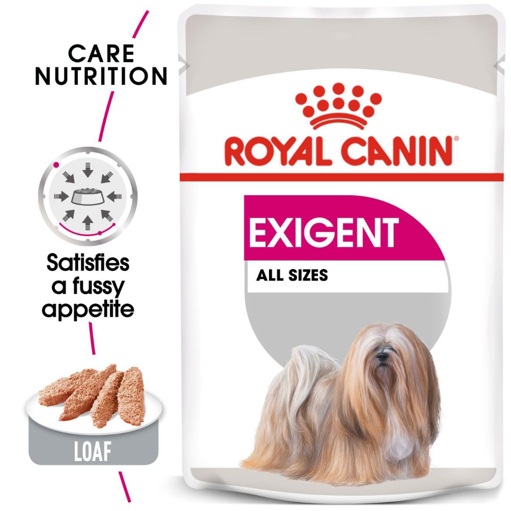 Royal Canin Exigent Loaf (85g) Adult Wet Dog Food - Canine Care Nutrition