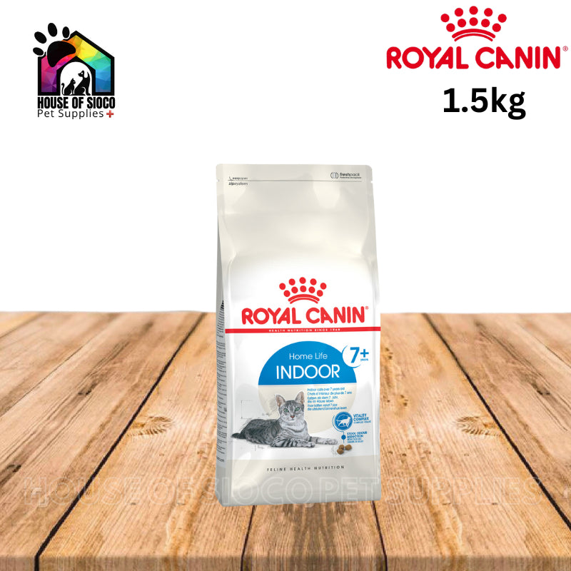 Royal Canin Indoor 7+ (1.5kg) Adult Dry Cat Food - Feline Health Nutrition