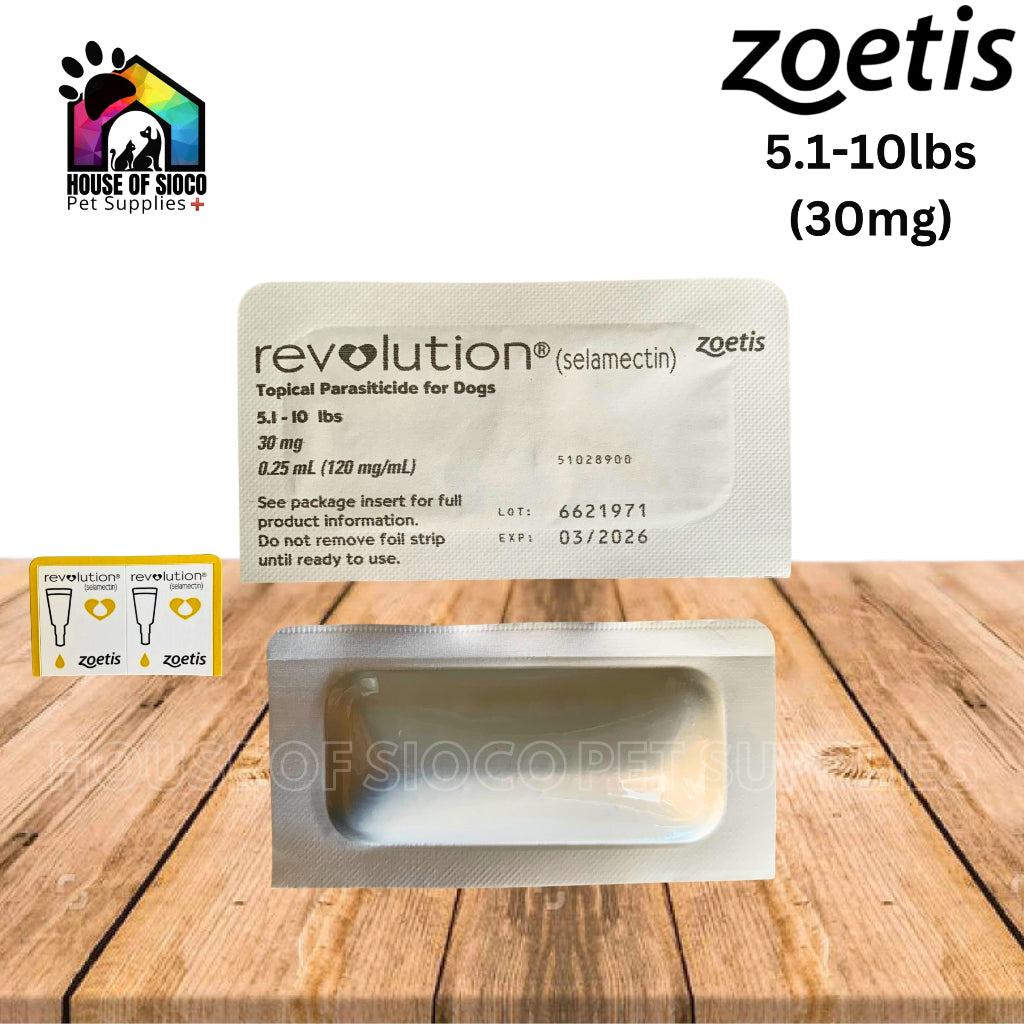 Revolution Topical Solution For Dogs 5.1-10lbs