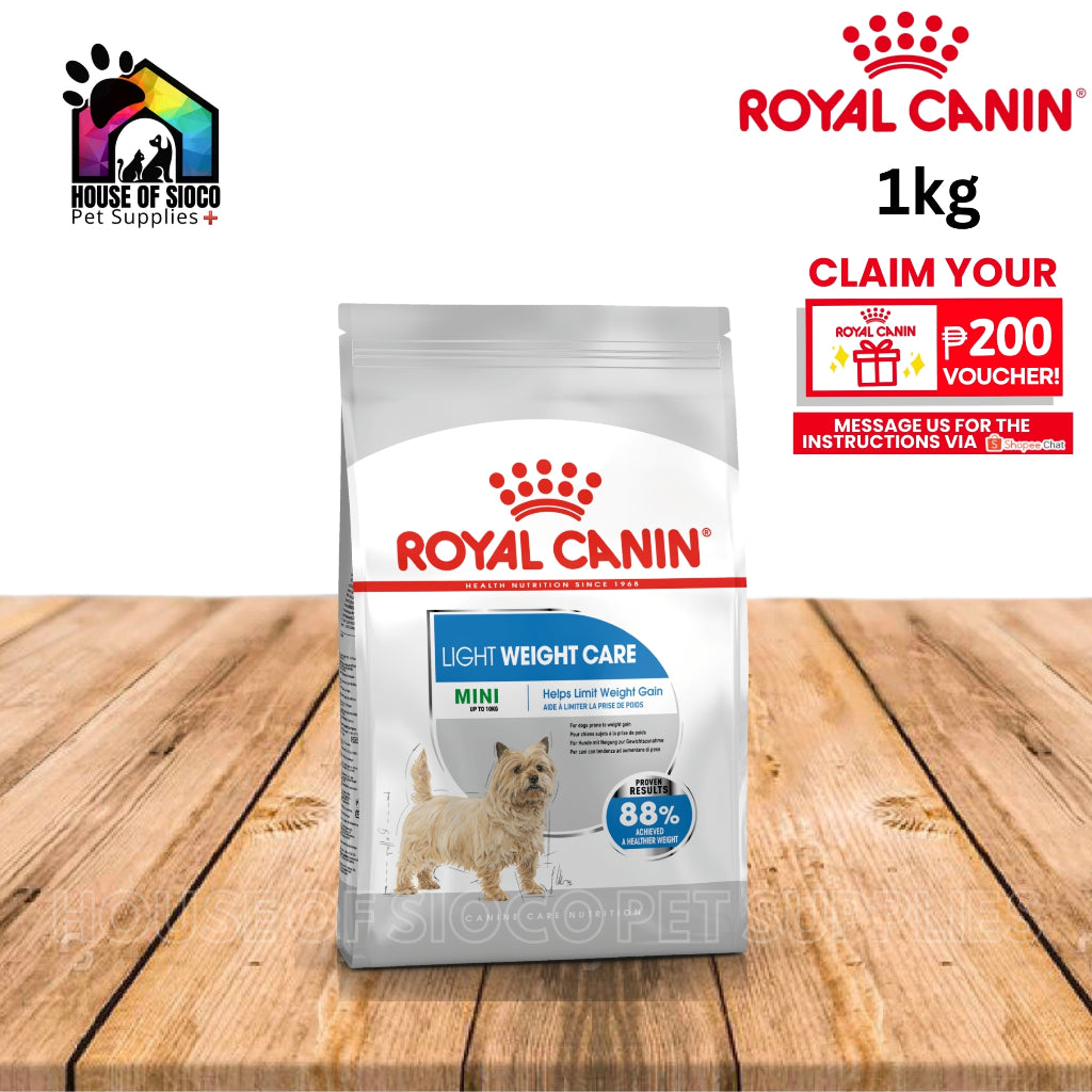 Royal Canin Mini Light Weight Care (1kg) Adult Dry Dog Food - Canine Care Nutrition
