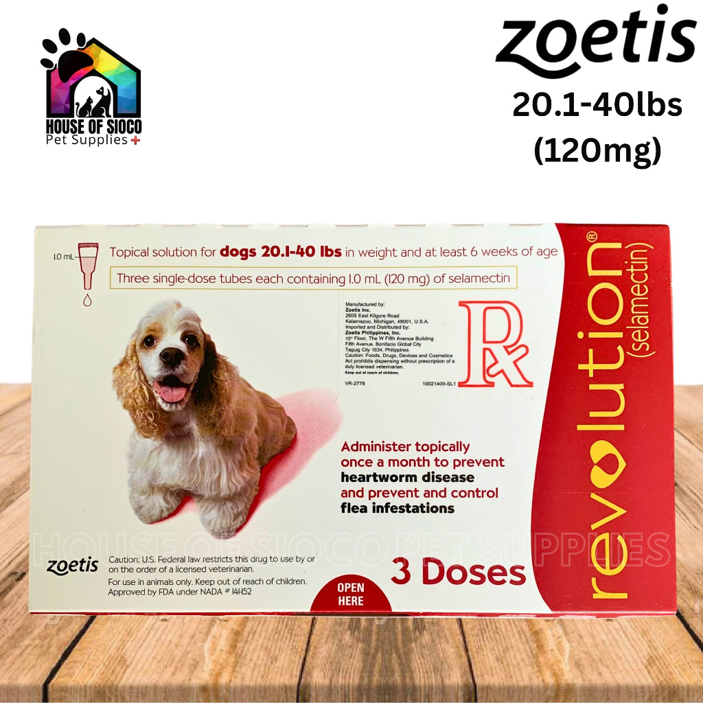 Revolution Topical Solution For Dogs 20.1-40lbs