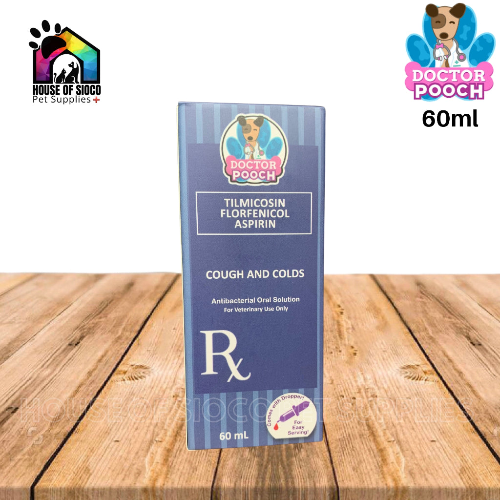 Doctor Pooch Cough and Colds Syrup For Pets 60ml