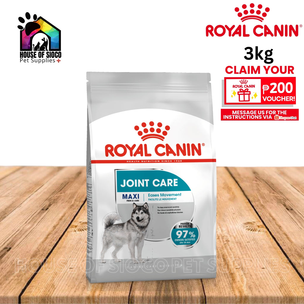 Royal Canin Maxi Joint Care (3kg) Adult Dry Dog Food - Canine Care Nutrition