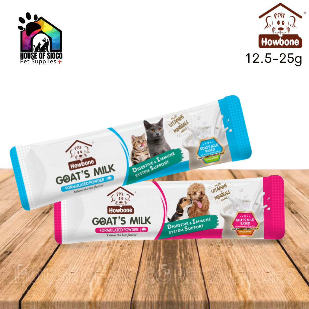 Howbone Goat’s Milk Formulated Powder 12.5-25g (per sachet)