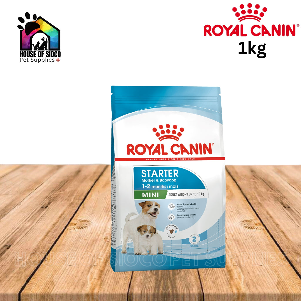 Royal Canin Mini Starter Mother & Babydog (1kg) Dry Dog Food - Size Health Nutrition