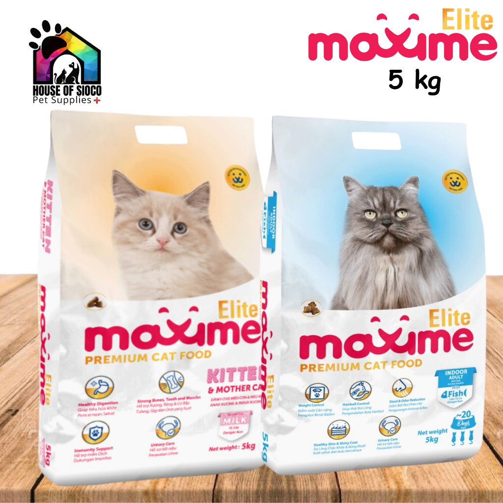 Maxime Elite Dry Cat Food For Adult & Kitten 5kg