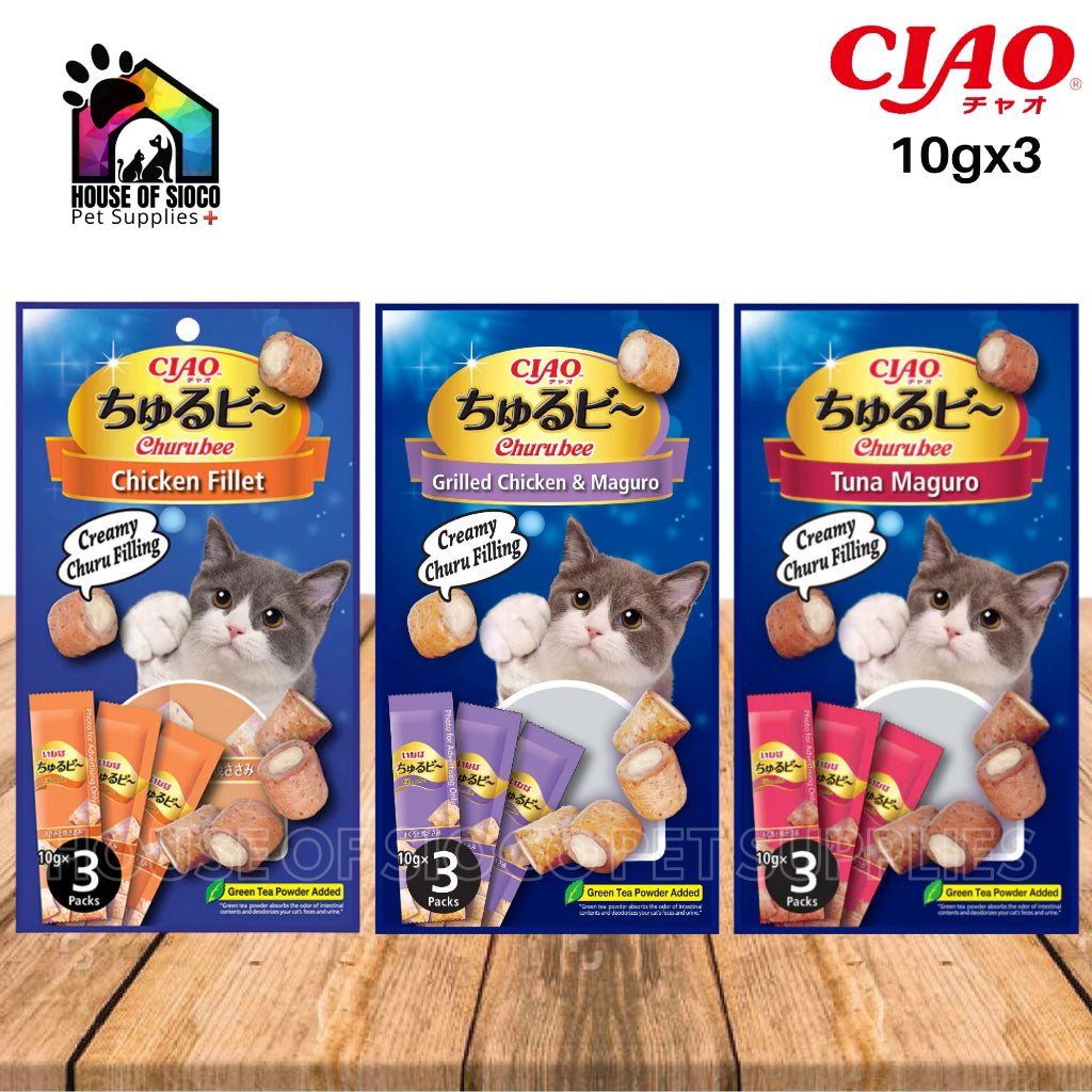 Ciao Churu Bee Cat Treats 10g x 3sticks