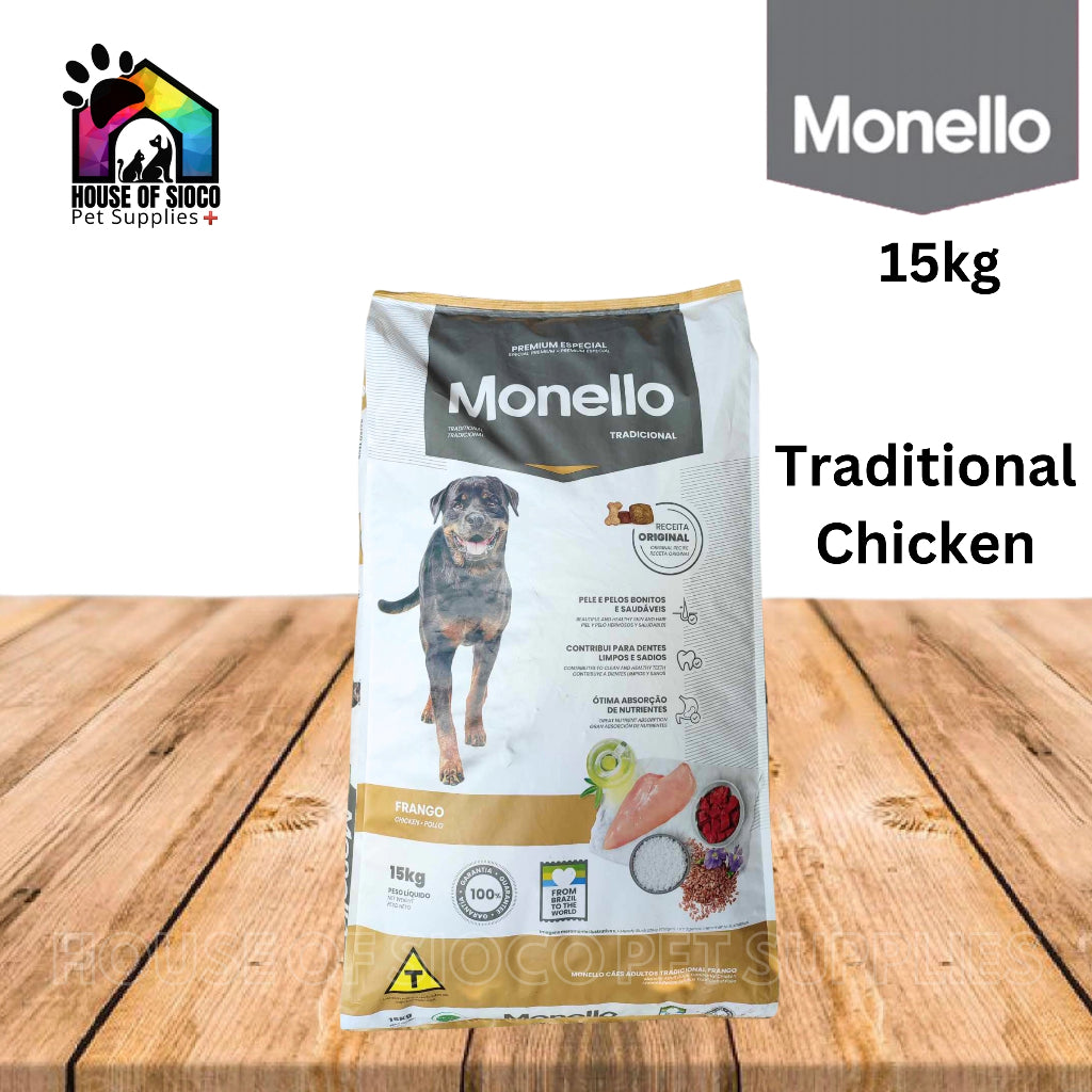 Monello Dry Dog Food 15kg