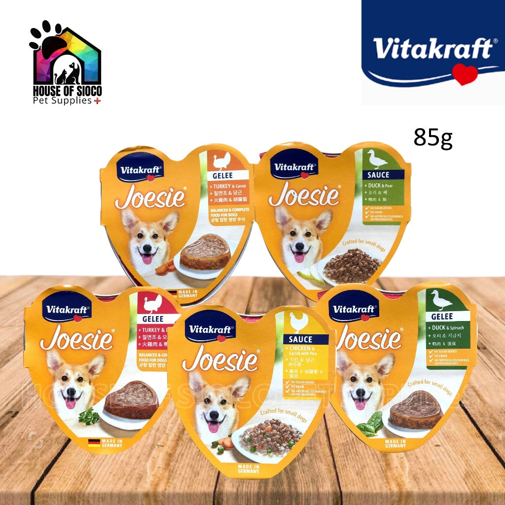 Vitakraft Joesie Tray Wet Dog Food 85g