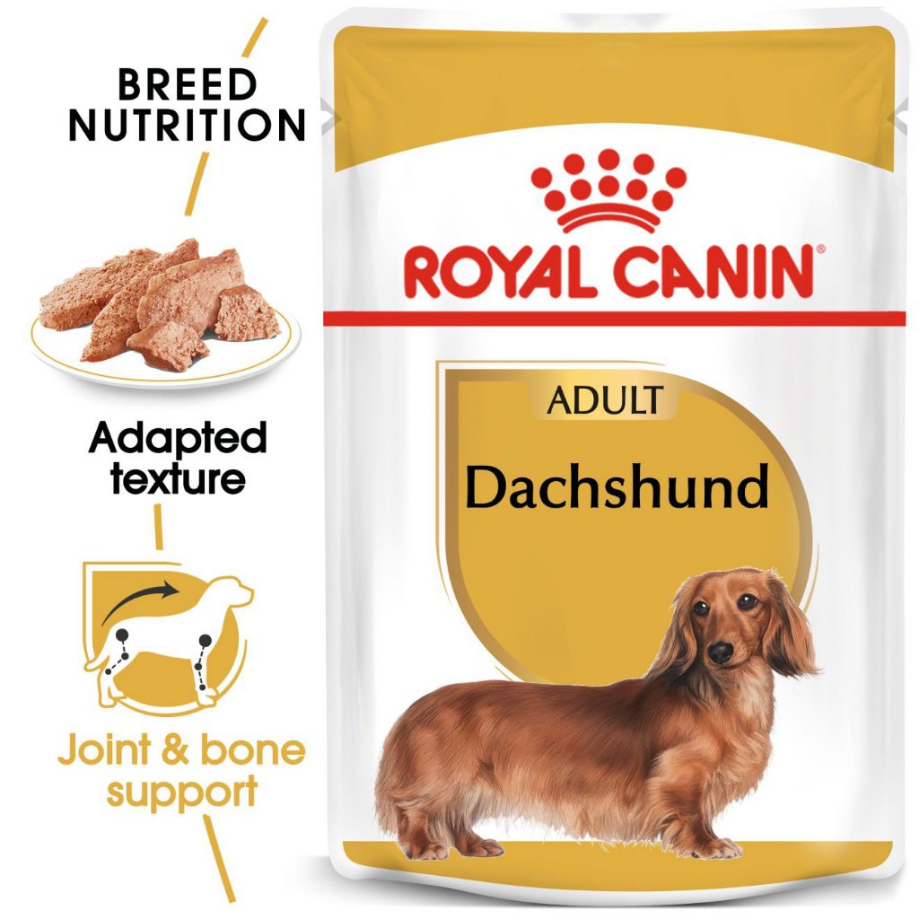 Royal Canin Dachshund Adult (85g) Wet Dog Food - Breed Health Nutrition