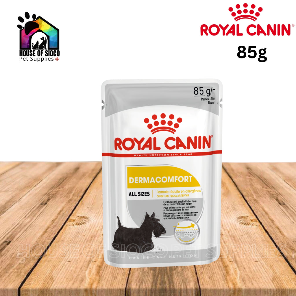 Royal Canin Dermacomfort Loaf (85g) Adult Wet Dog Food - Canine Care Nutrition