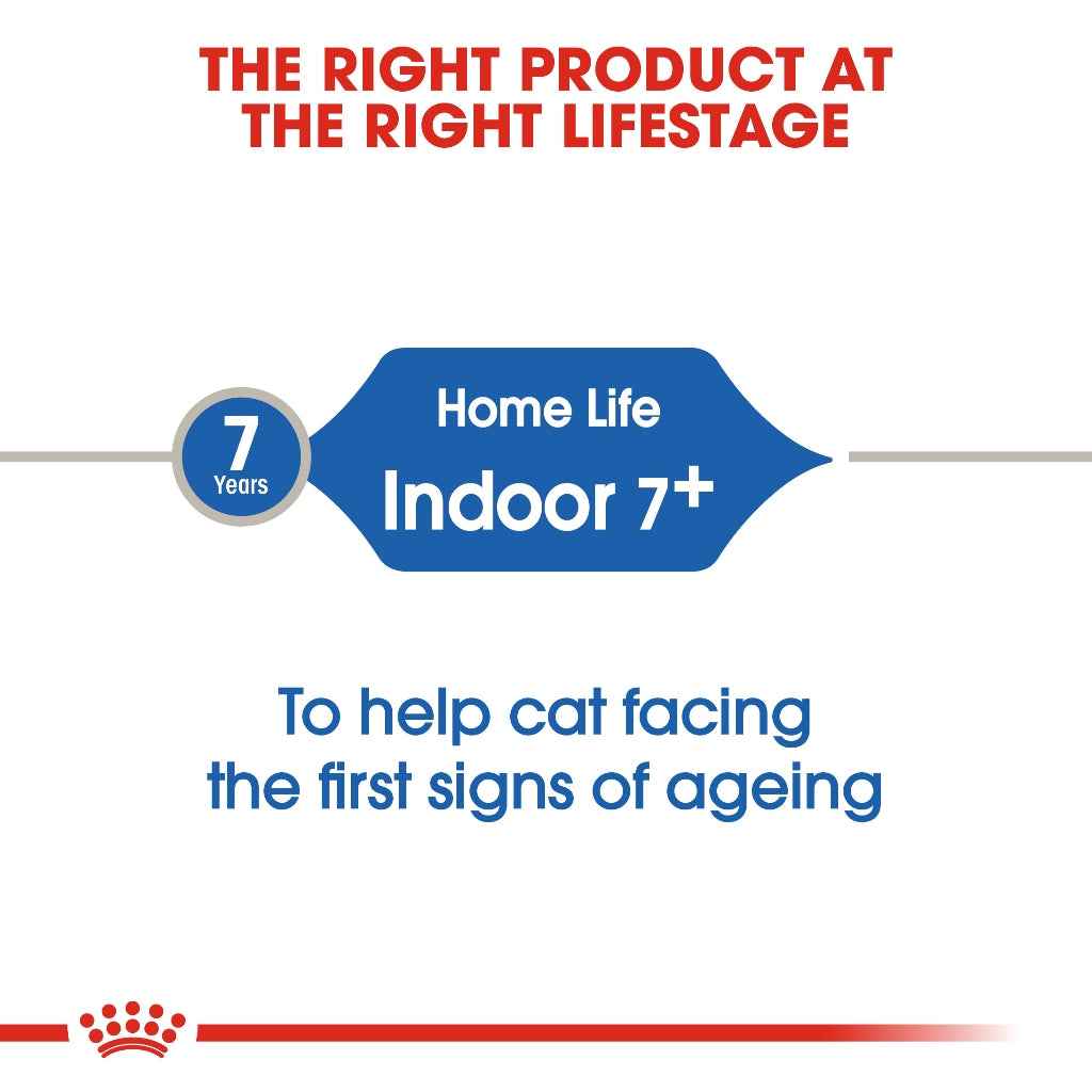 Royal Canin Indoor 7+ (1.5kg) Adult Dry Cat Food - Feline Health Nutrition