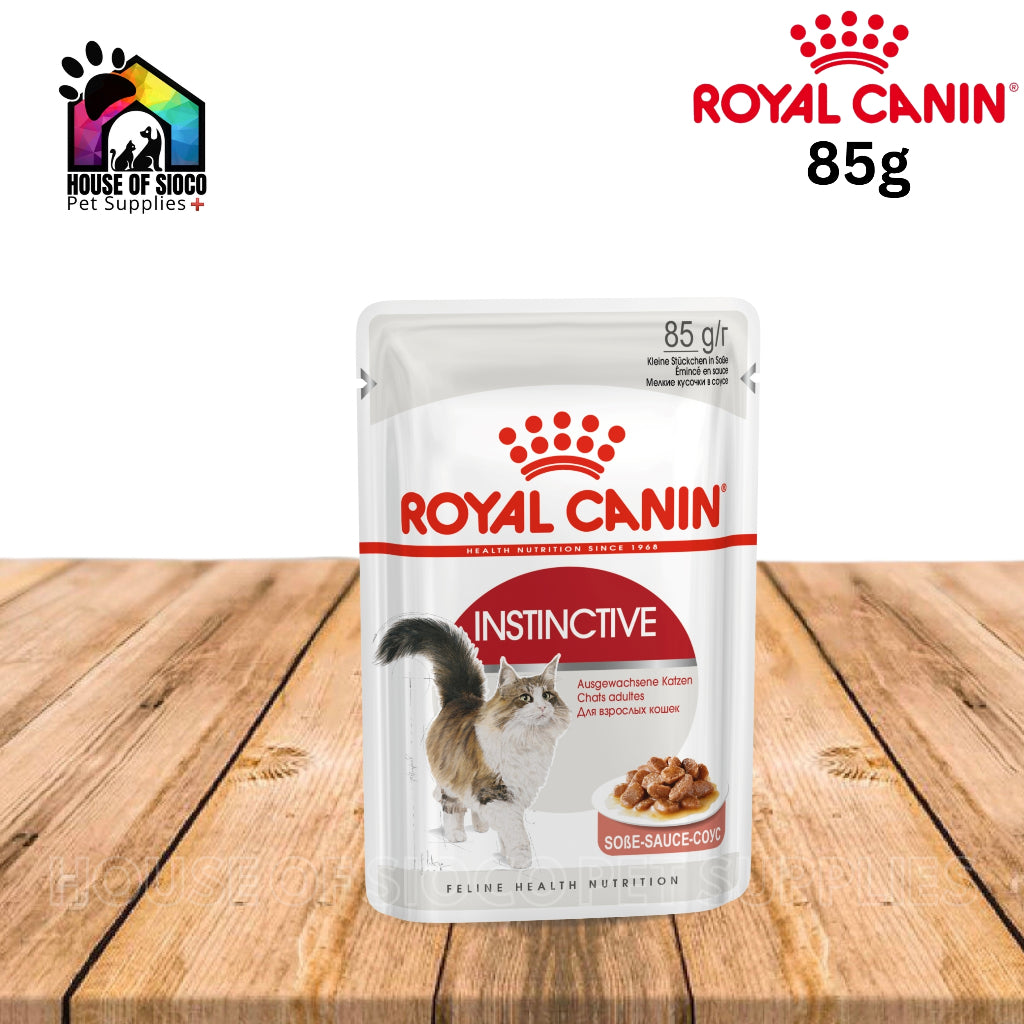 Royal Canin Instinctive Gravy (85g) Adult Wet Cat Food - Feline Health Nutrition