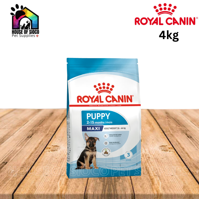 Royal Canin Maxi Puppy (4kg) Dry Dog Food - Size Health Nutrition