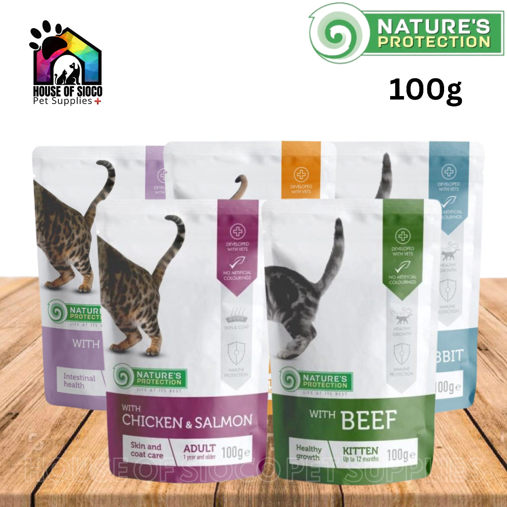 Nature’s Protection Wet Cat Food 100g (Pouch)