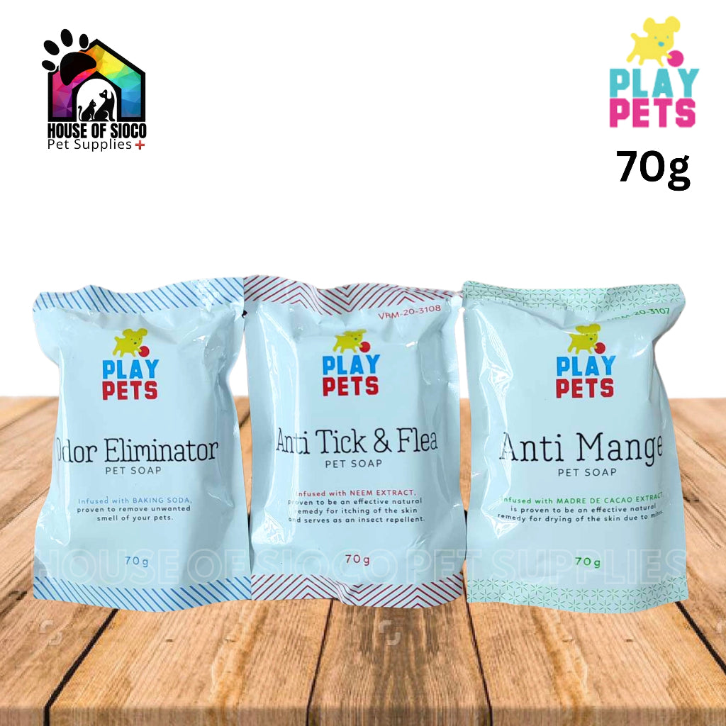Play Pets Premium Pet Soap 70g