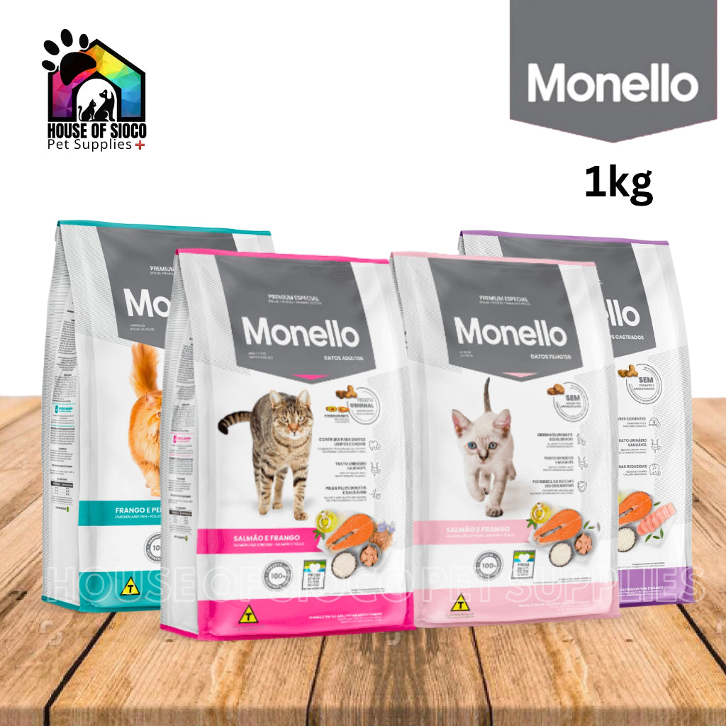 Monello Cat and Kitten Dry Food 1kg