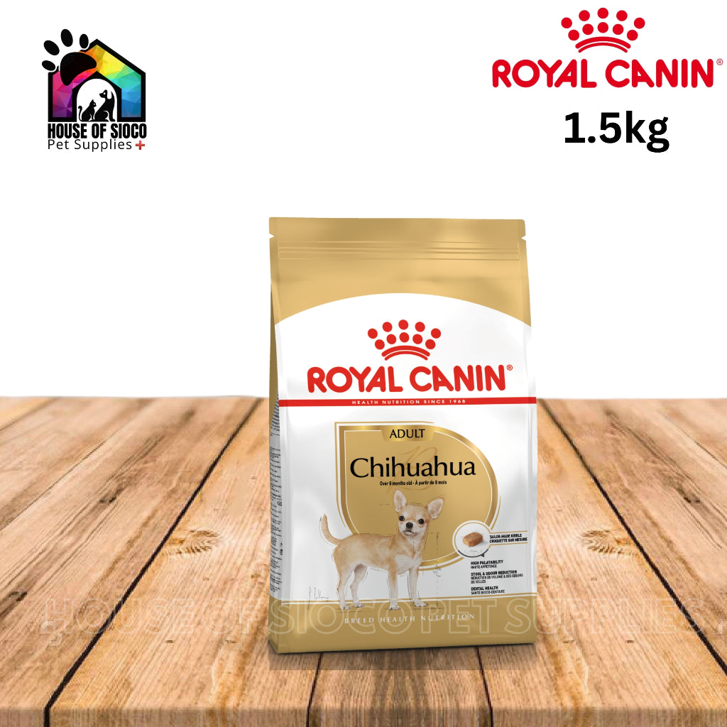 Royal Canin Chihuahua Adult & Puppy (1.5kg) Dry Dog Food - Breed Health Nutrition