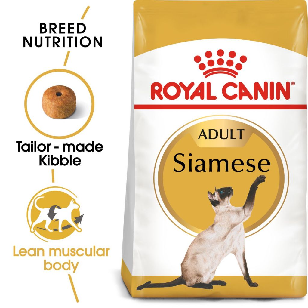 Royal Canin Siamese Adult (2kg) Dry Cat Food - Feline Breed Nutrition