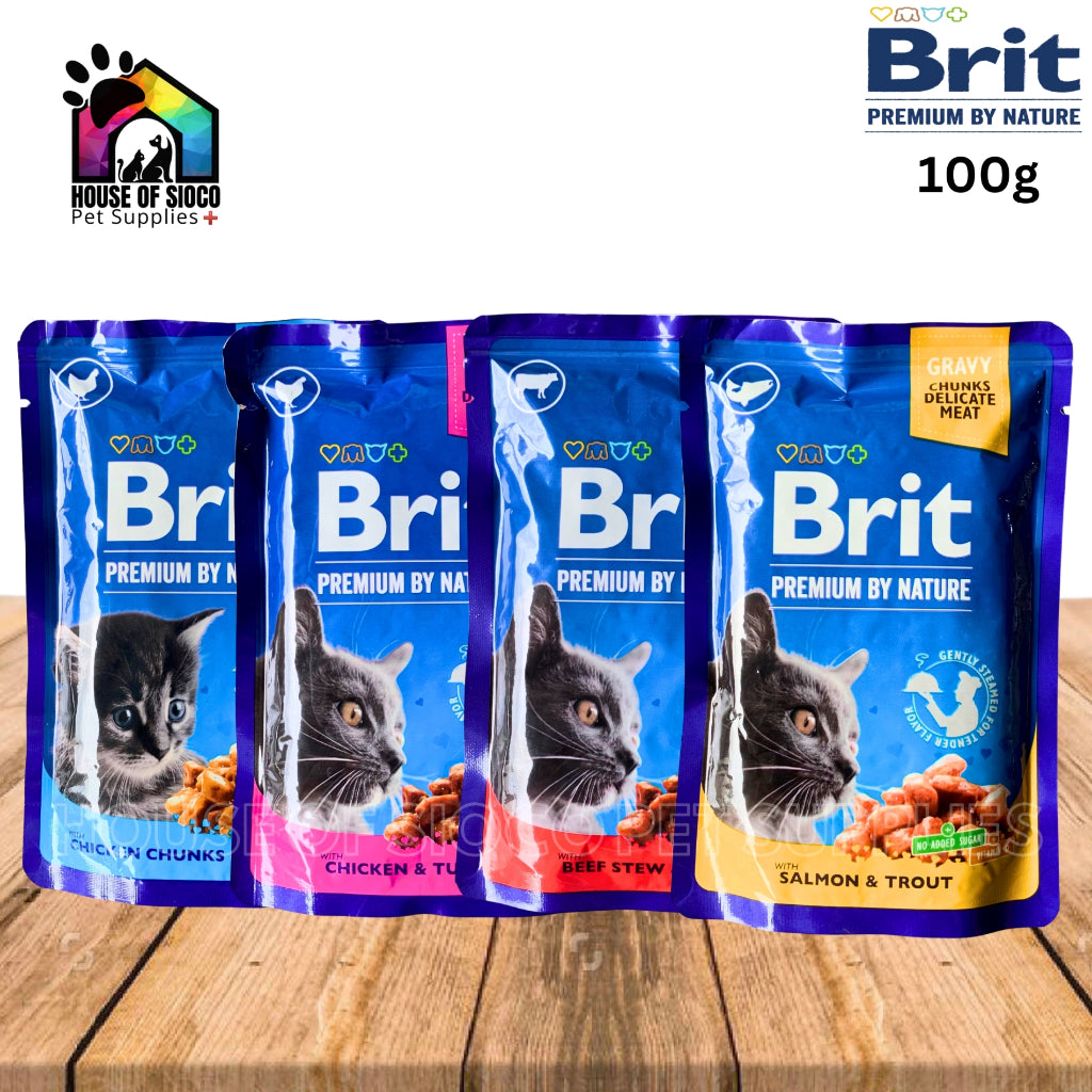 Brit Premium By Nature Wet Cat Food 100g