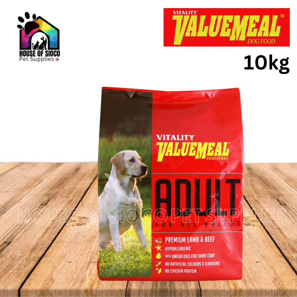 Vitality ValueMeal Dry Food For Puppy & Adult 10kg