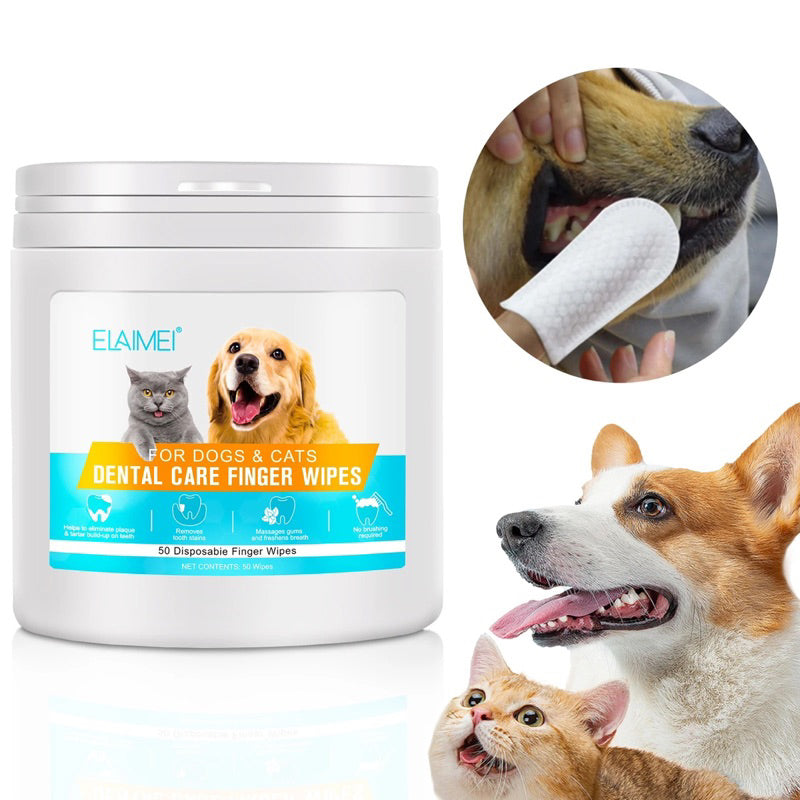 Elaimei Dental Care Finger Wipes