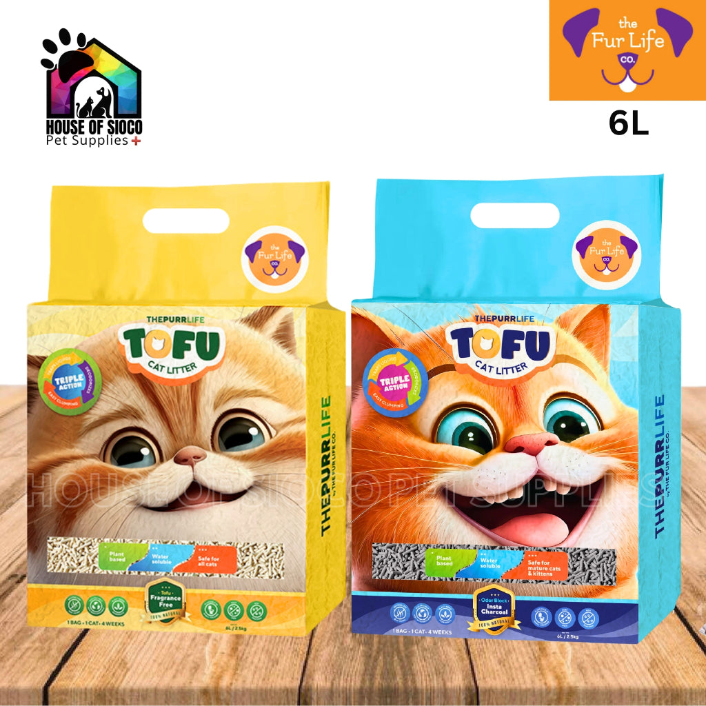 The Purr Life Tofu Cat Litter 6L
