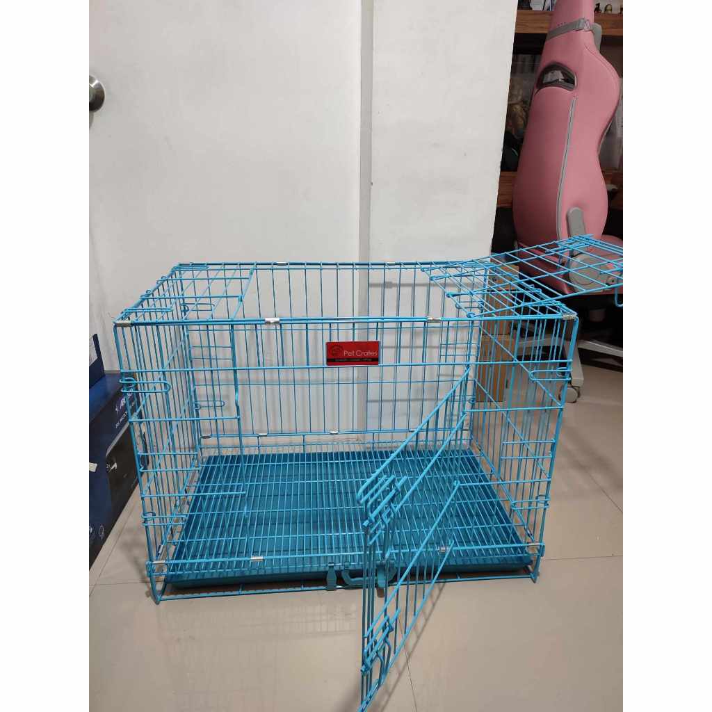 Foldable Pet Cage With Poop Tray Size 3