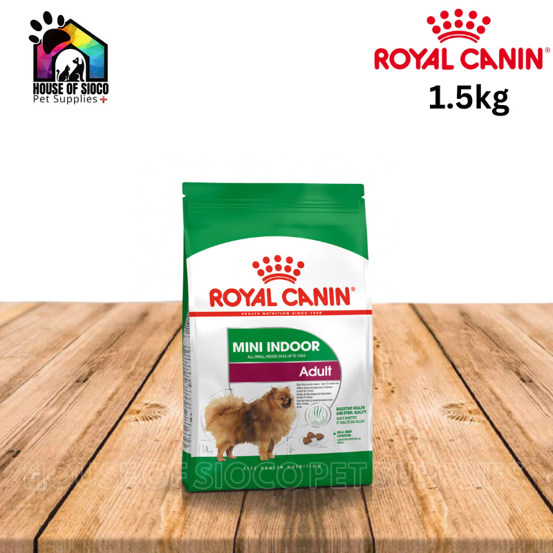 Royal Canin Mini Indoor Adult (1.5kg) Dry Dog Food - Size Health Nutrition
