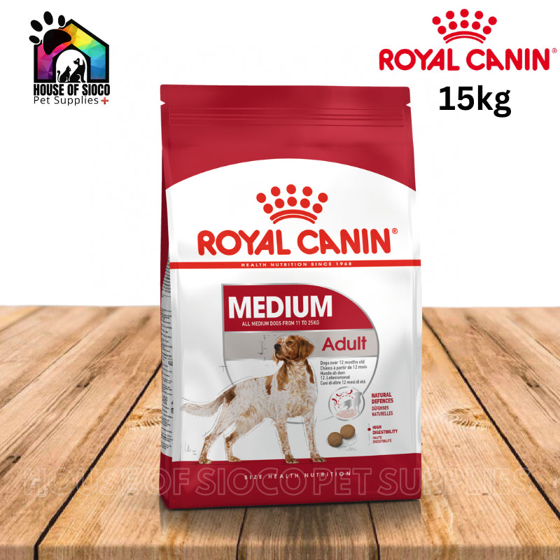 Royal Canin Medium Adult (15kg) Dry Dog Food - Size Health Nutrition