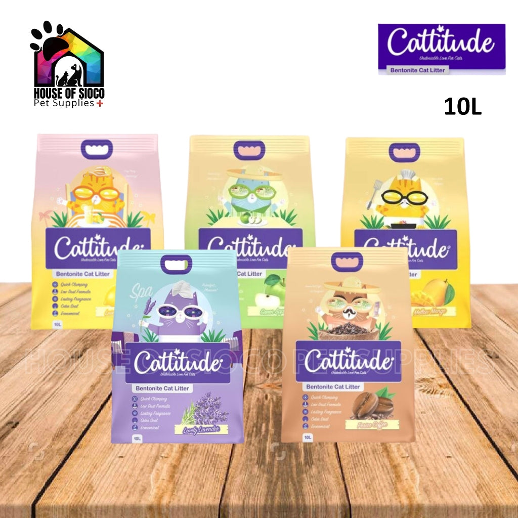 Cattitude Bentonite Cat Litter 10L