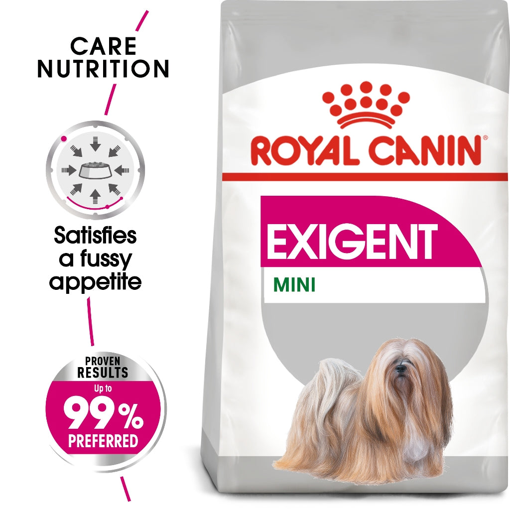 Royal Canin Mini Exigent (1kg) Adult Dry Dog Food - Canine Care Nutrition