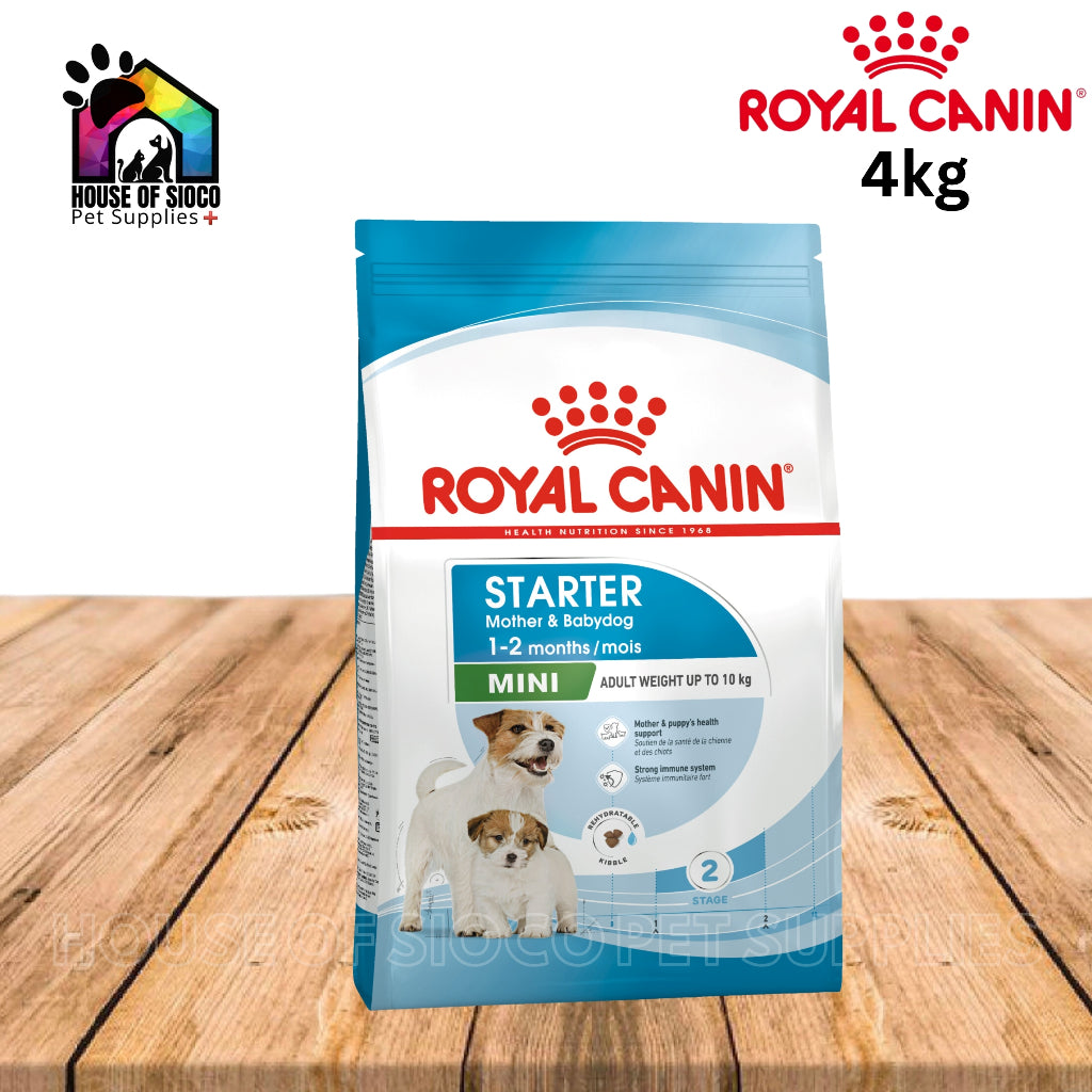 Royal Canin Mini Starter Mother & Babydog (4kg) Dry Dog Food - Size Health Nutrition