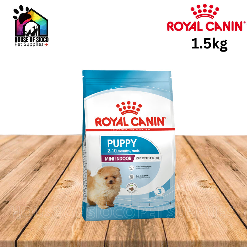 Royal Canin Mini Indoor Puppy (1.5kg) Dry Dog Food - Size Health Nutrition