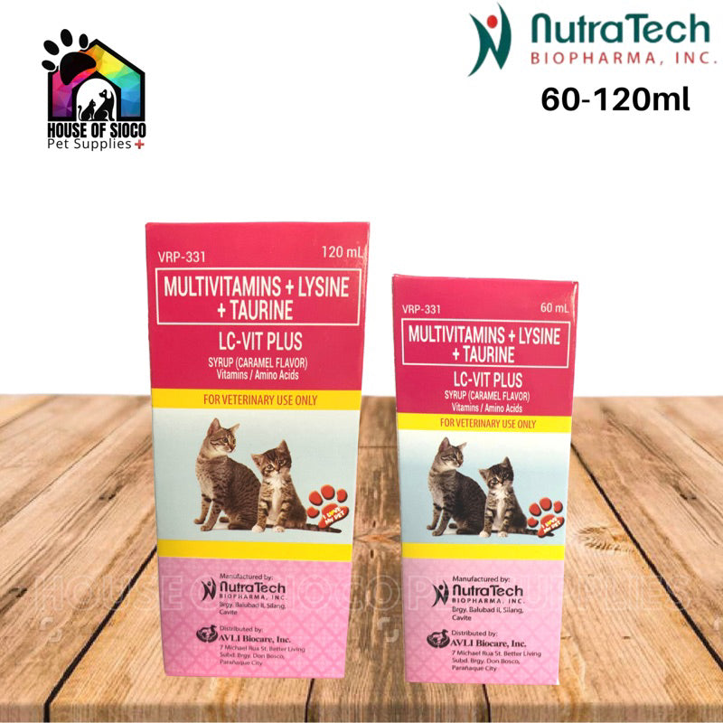 LC-Vit Plus (For Cats) w/ Taurine 60-120ml