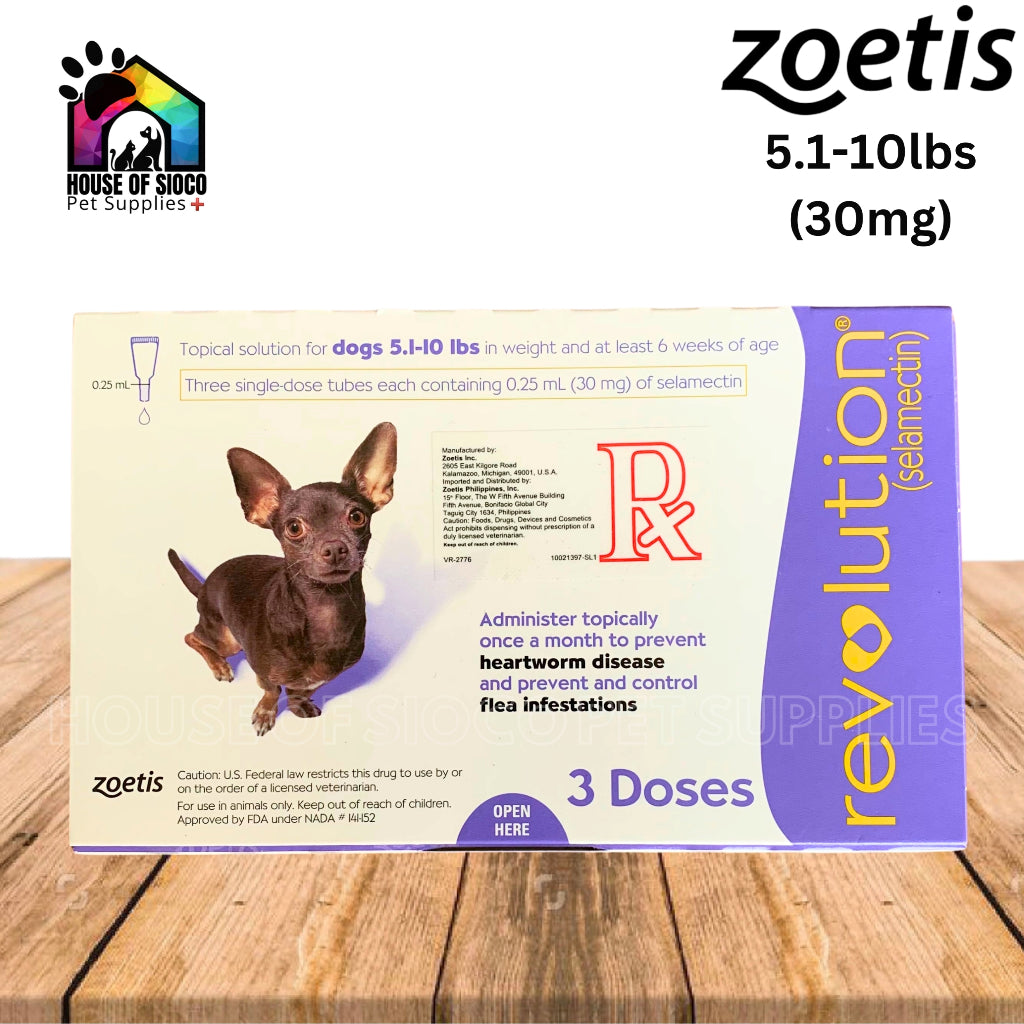 Revolution Topical Solution For Dogs 5.1-10lbs
