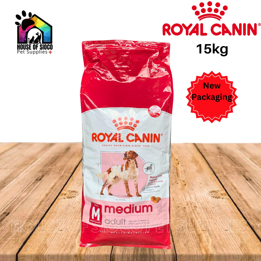 Royal Canin Medium Adult (15kg) Dry Dog Food - Size Health Nutrition